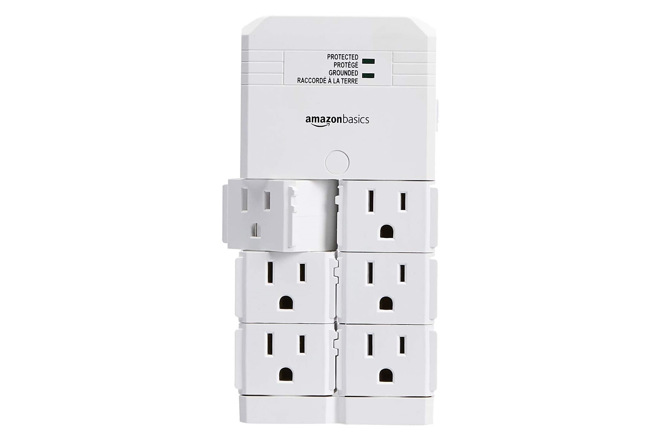 BuySavvy Deals AmazonBasics 6 Outlet Surge Protector